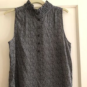 JCREW summer into fall sleeveless top